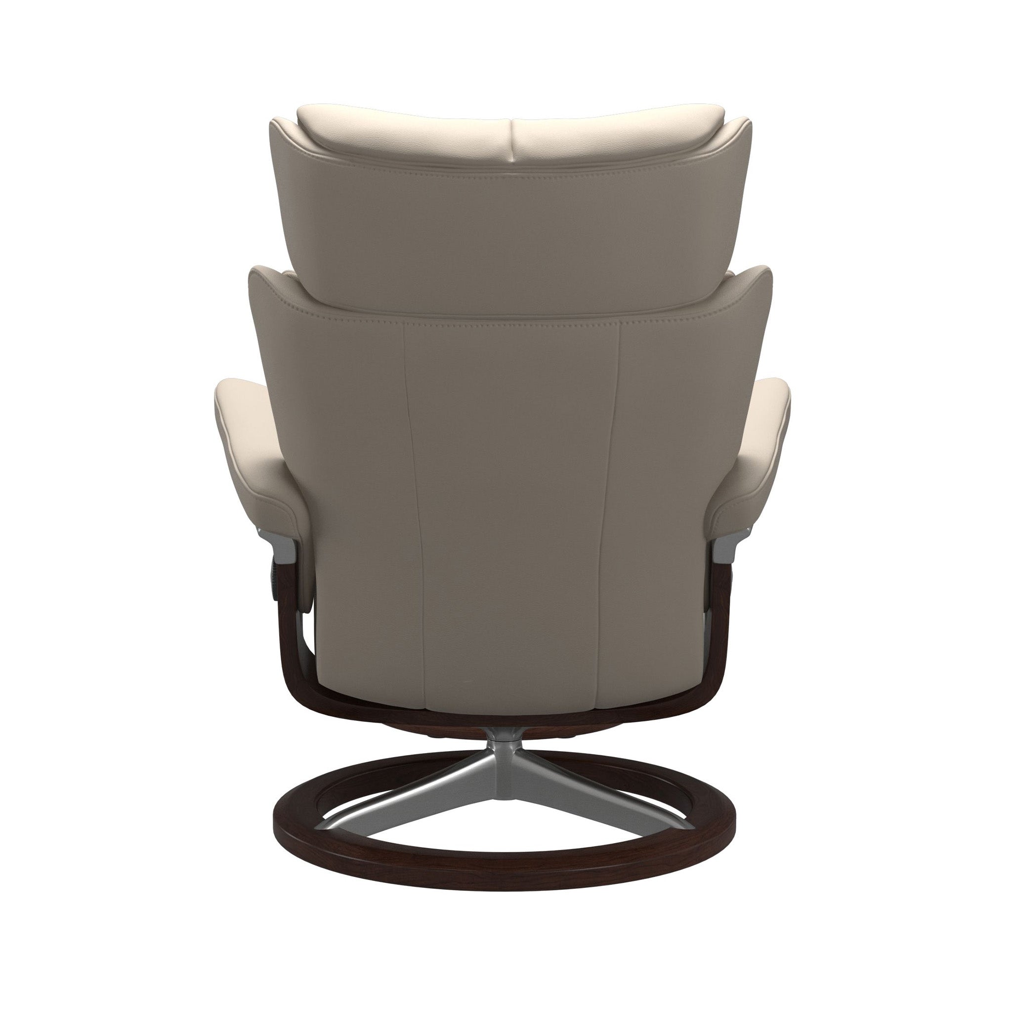 Stressless by Ekornes Magic Small Reclining Chair & Ottoman with