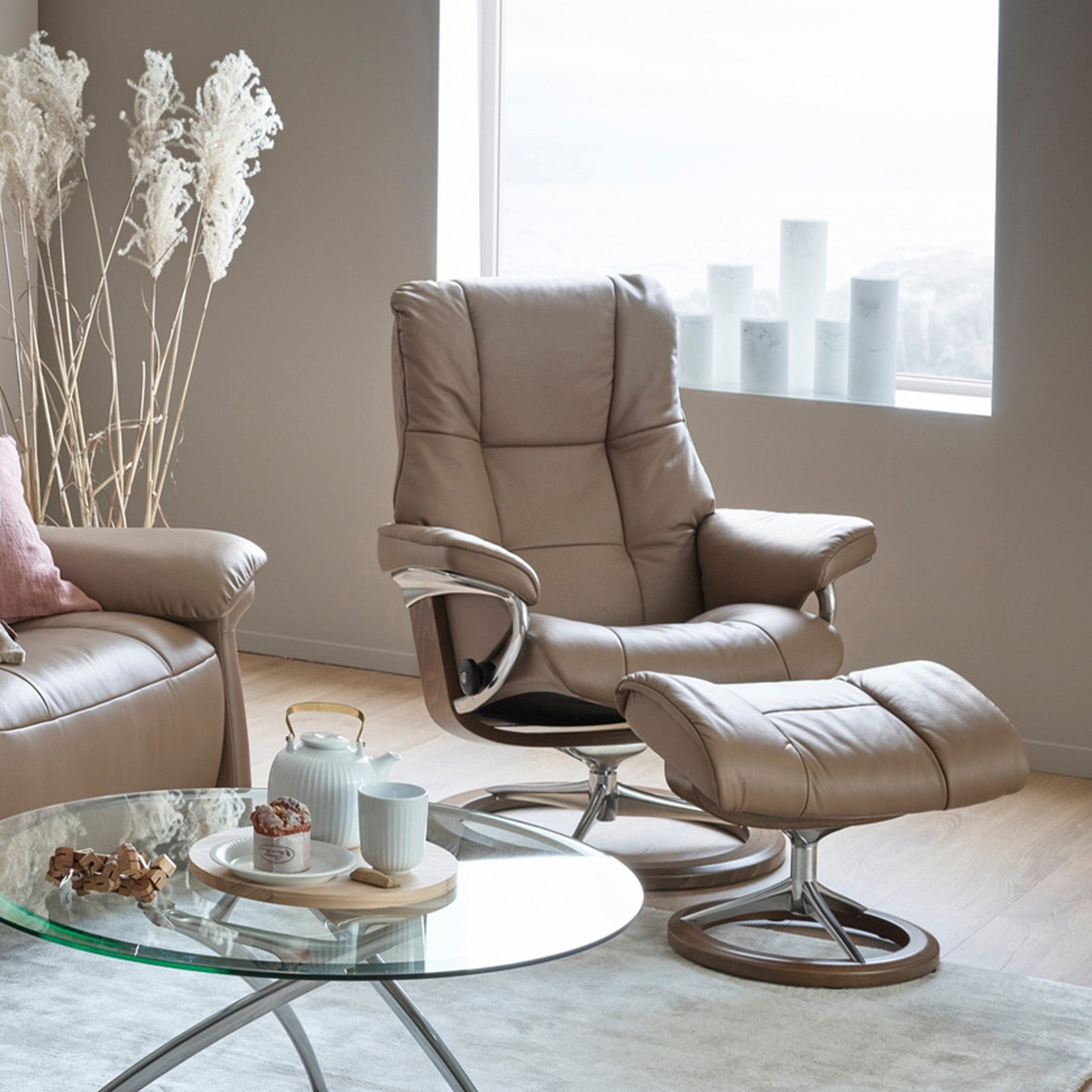 Stressless Mayfair Signature Recliner Ottoman – Recliner Store